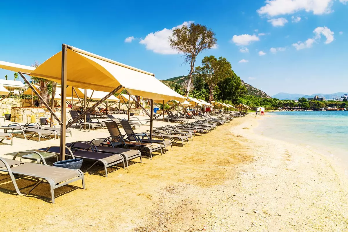 ساحل اختصاصی هتل لیبرتی گلف